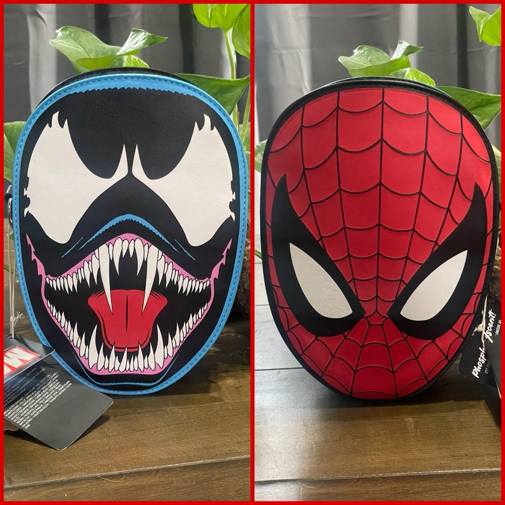 Loungefly Double sided Spider-Man venom crossbody